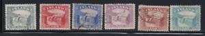 Iceland Sc 170-175 1931 Gullfoss stamp set used - Picture 1 of 1