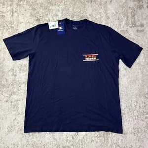 Champion Illinois Fighting Illini Pocket T-Shirt Collegiate Navy 2XL - Bild 1 von 9