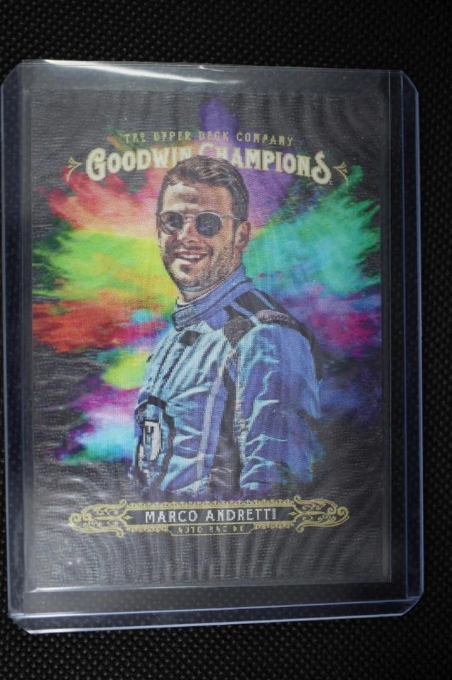 2018 UPPER DECK Goodwin Champions Splash of Color 3D LS-MA Marco Andretti - Image 1 of 1