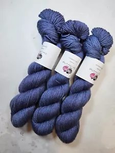 Corriedale DK Gewicht Garn, 100g, Heidelbeere - Bild 1 von 6