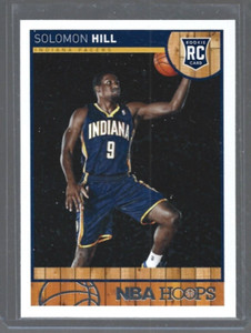 Solomon Hill Indiana Pacers 2013-14 Hoops Basketball Red Back Card #283