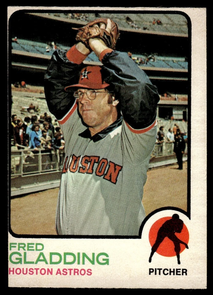 1973 O-Pee-Chee Fred Gladding Houston Astros #17 - Image 1 of 2