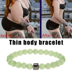 Magnetic Bracelets Weight loss Natural Beads Stone Therapy Health Care Jewelry - Picture 1 of 11