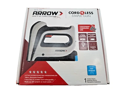 UPGRADED: Arrow T50DCD Heavy Duty Cordless Electric Staple Gun Battery Powered - Image 1 of 4