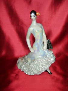 Porzellan Figur Carmen Spanischer Tanz Flamenco schöne Frau Ukraine Kiew - Bild 1 von 9