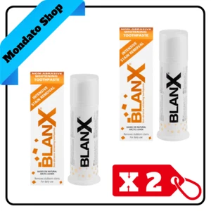 DENTIFRICIO BLANX 75ML INTENSIVE STAIN NO MACCHIE LICHENI ARTICI DOSATORE (X2)