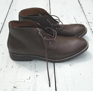 Guess Chukka Style Brown Lace Up Boots Mens Size 7.5 / 40 / 6.5 NEW - Picture 1 of 4