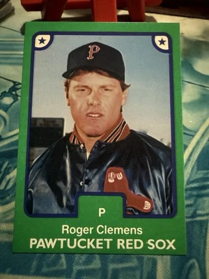 1984 TCMA Pawtucket 红袜队 ROGER 清洁器 #22 — 第 1/2 张图片