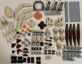 Lego Bionicle Life On Mars Excavation Searcher 7316 Replacement Parts (118 pcs)