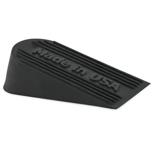 Large Big Rubber Door Stopper Made In USA - Door Stop Wedge for Carpet, Tile,... - Picture 1 of 7
