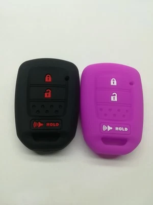 2*Cubierta de llave de mando para Honda CR-V 2014 2015 2016 2017 2018 2019 HONDA FIT Foto 1 de 4