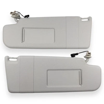 Volkswagen Jetta 2011-2018 par de parasol lateral conductor y pasajero gris iluminado Foto 1 de 4