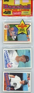 1985 Topps Baseball SEALED Rack Pack OREL HERSHISER ROOKIE on BACK - Picture 1 of 2