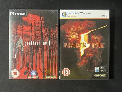 Resident Evil 4 + Resident Evil 5 PC Games Bundle PAL 🇬🇧  - Image 1 of 3