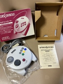 SEGA Saturn Multi Controller HSS-0137 Boxed Manual Excellent Official Pad Japan