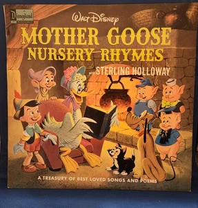 Walt Disney 1964 Mother Goose Nursery Rhymes Vinyl: Disneyland ‎– DQ-1211 NM/VG+ - Picture 1 of 2
