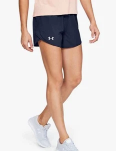 Under Armour Women's Fly by 2.0 Running Shorts Plus Size 3XL Navy New - Picture 1 of 8