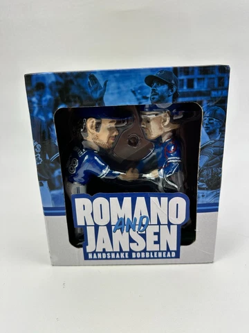 Toronto Blue Jays Romano and Jansen Handshake Bobblehead Cover