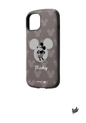 Ingrem iPhone 15 保护壳 迪士尼/防震保护套 MiA/米奇鼠标_灰色 — 第 1/3 张图片