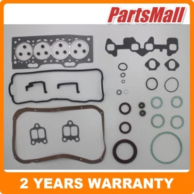 2E Full Gasket Set kit for Toyota COROLLA/STARLET/SPRINTER 1.3L 1295CC 1987-2001 - Imagem 1 de 4