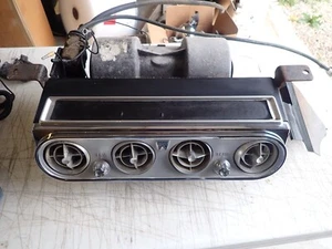 1965 1966 Ford Mustang Under Dash Air Conditioning Unit W Hoses Beautiful Chrome - Picture 1 of 19