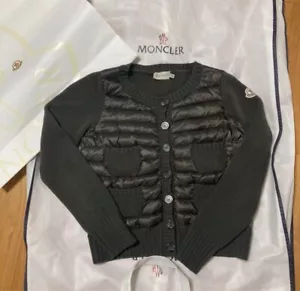 Cardigan ibrido Moncler lavorato a maglia GIAPPONE - Foto 1 di 7