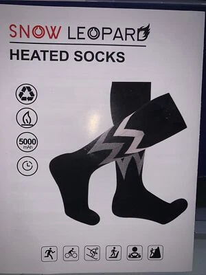 Calcetines Adultos Leopardo de las Nieves Negros Con Patrón Zig Zag Blanco Y Gris Modelo... Foto 1 de 4