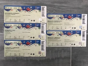 Konfed Confed Cup 2017 Deutschland Germany alle Tickets - Bild 1 von 4