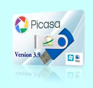 Picasa 3.9 Photo Management Picture Album Manager Software Windows Mac USB - Picture 1 of 7
