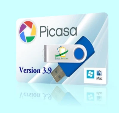 Picasa 3.9 Photo Management Picture Album Manager Software Windows Mac USB - Image 1 of 4