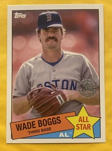 2020 Topps Series 2 1985 All Stars Insert Wade Boggs #85AS-21 Boston Red Sox MLB - Picture 1 of 2