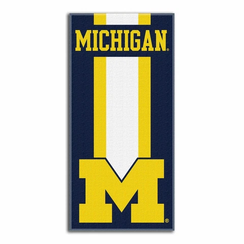 Northwest NCAA Michigan Wolverines  Beach Towel,  30 x 60-inch Cover