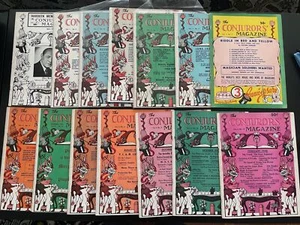 Vintage 1940's The Conjurors Magazine Lot of 14 Magic History - Picture 1 of 15