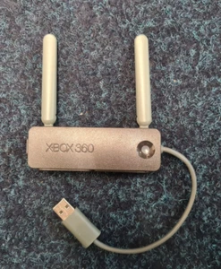 Microsoft XBOX 360 Offizieller WiFi Dongle Wireless N Netzwerkadapter Schwarz - Bild 1 von 2