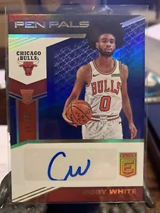 2019-20 NBA Donruss Elite Basketball Coby weißer Stift Freunde blau Auto #16/35 - Bild 1 von 3