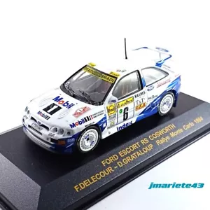 Ford Escort RS Cosworth #6 Delecour - Grateloup Montecarlo 1994 1:43 IXO Quality - Imagen 1 de 6
