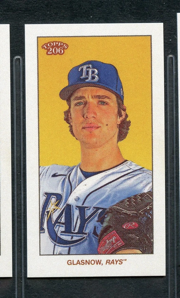 2020 Topps 206 Wave 1 Mini Baseball - Tyler Glasnow - Tampa Bay Rays - Image 1 of 1