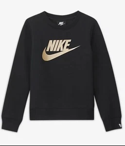 Nike Girls' Sportswear Club Fleece Crewneck Sweatshirt 4T - Picture 1 of 3