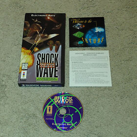 ShockWave: Operation JumpGate (3DO, 1994) for the 3DO System - With Box and Card