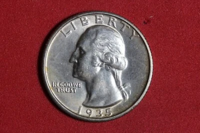 ESTATE FIND 1935 S- Washington Quarter!! #K51095 - Image 1 of 2