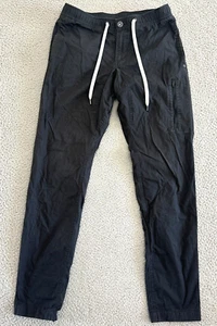 Vuori Pants Mens Small Gray Ripstop Climber Hike Outdoor Stretch Zip Pocket V412 - Picture 1 of 24