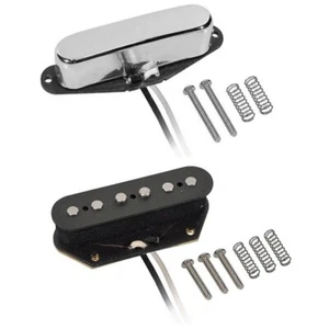 Boston Tele/Telecaster Pickup Set Black & Chrome. VTE-52-NCH & VTE-52-B - Foto 1 di 3