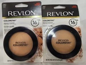 (2) Powder Foundation by Revlon, ColorStay Face Makeup, Longwearing, Oil Free, F - Picture 1 of 1