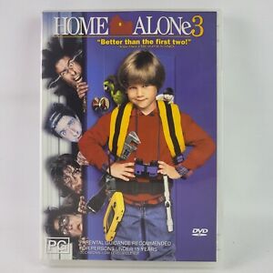 Home Alone 3 Movie PAL PG DVD R4 VGC Alex D. Linz