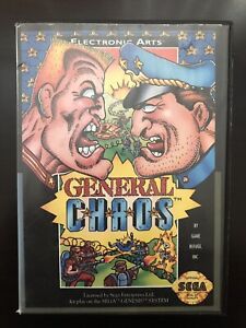 General Chaos (Sega Genesis, 1993) Complete With Manual