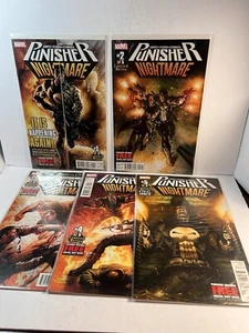 Punisher: Nightmare 1, 2, 3, 4, 5 Complete Set Run Lot 1-5 NM - Picture 1 of 11