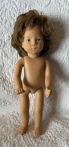 SYLVIA NATTERER VINTAGE PUPPE 15 ZOLL KÜNSTLER SIGNATUR AUF BRUST - Bild 1 von 10