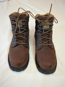 STIVALE DA LAVORO Carhartt TRADITIONAL WELT 6" PUNTA ACCIAIO Uomo Taglia 10M MARRONE CMW6274 - Foto 1 di 11