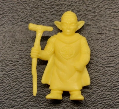 Minifigura japonesa de goma vintage Dragon Ball Z DBZ Keshi - amarilla 02 Foto 1 de 2