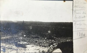 Carte photo Ravin de la Mort Guerre 1914-1918, Verdun WW1 Meuse 55 Militaire CPA - Picture 1 of 4